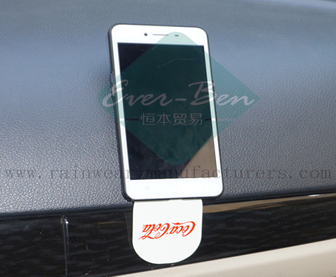 dashboard mobile phone holder sticker